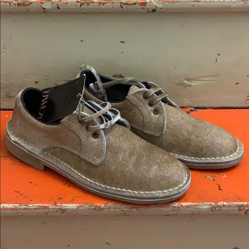 Uwezo cowhide oxfords, men’s 7